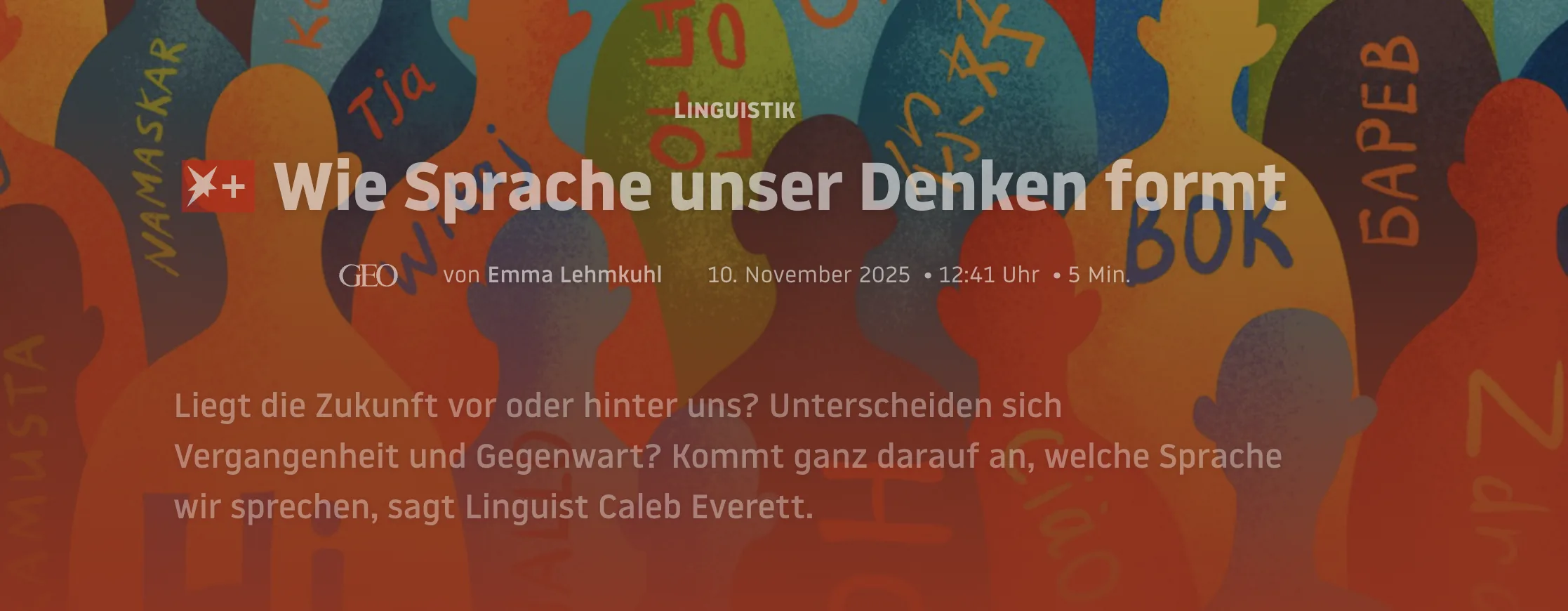 Sprache: Aus Worten werden Welten